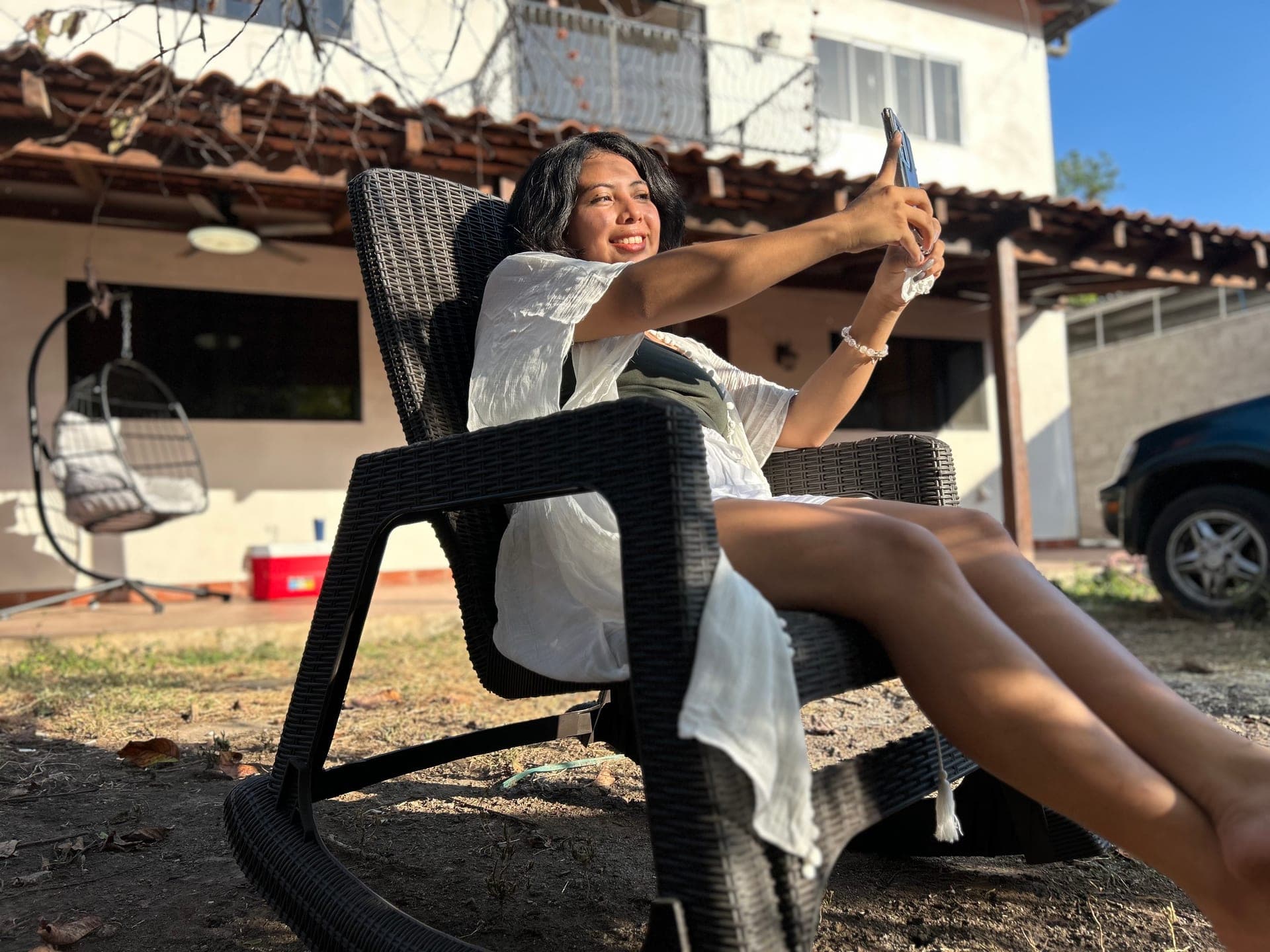 Silla Mecedora de Exterior - imagen 1